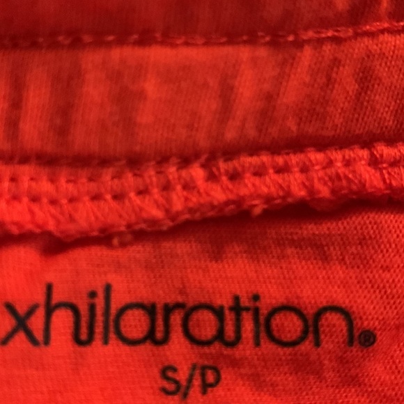 Super cute shorts, net, overlap, coral, In colour - Picture 3 of 4